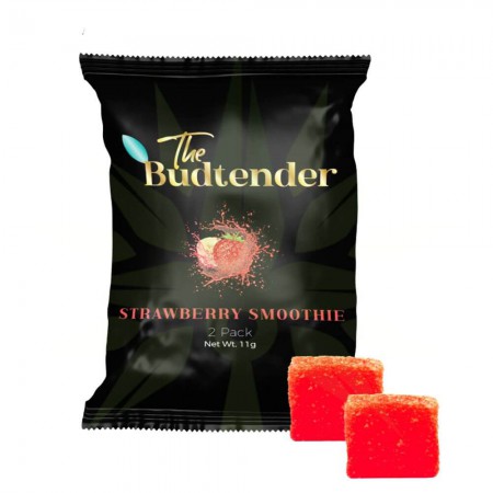 Strawberry Smoothie - THCp Gummies - 2 pcs - Edibles Strawberry Smoothie - THCp Gummies - 2 pcs - Edibles