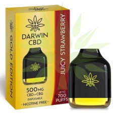 Juicy Strawberry  - CBD- 500mg Juicy Strawberry  - CBD- 500mg